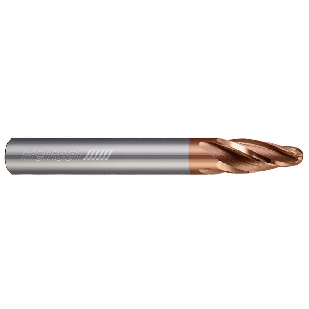Helical Solutions - Barrel Cutter End Mills; End Type: Oval Form ...