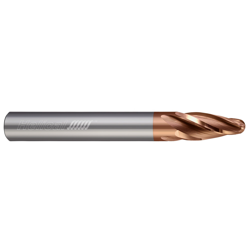 Helical Solutions Barrel Cutter End Mills; End Type Oval Form