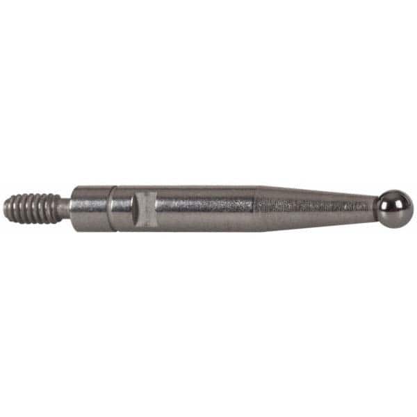 INTERAPID. 74.105996 Test Indicator Ball Contact Point: 0.08" Ball Dia, 0.65" Contact Point Length, Carbide 