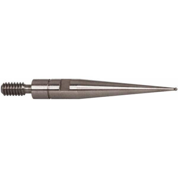 INTERAPID. 74.116284 Test Indicator Ball Contact Point: 0.015" Ball Dia, 0.65" Contact Point Length, Carbide 