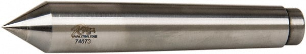 Riten 74073 0.72" Head Diam, Carbide-Tipped Steel Standard Point Solid Dead Center 