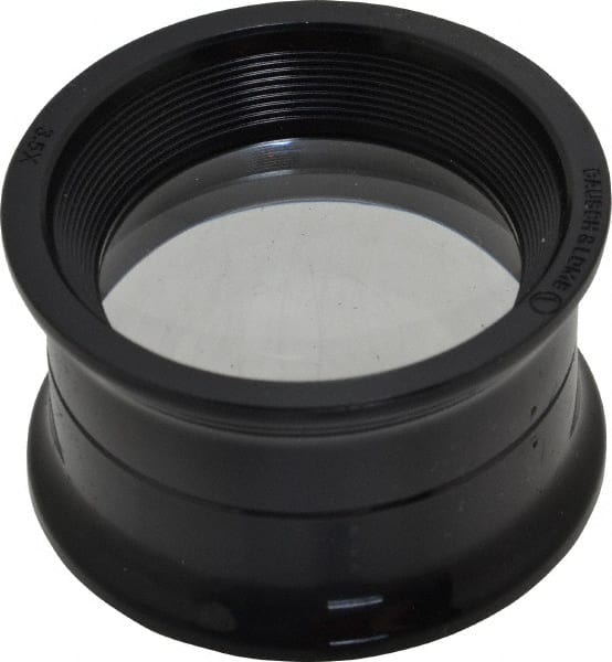 3.5x Magnification, 3 Inch Focal Distance, Glass Lens, Handheld Magnifier