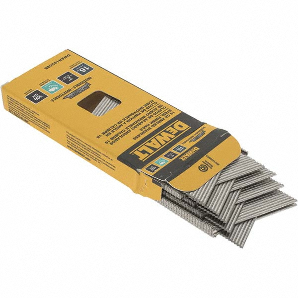 DeWALT 16 Gauge 0.051" Shank Diam 2" Long Finishing Nails for Power