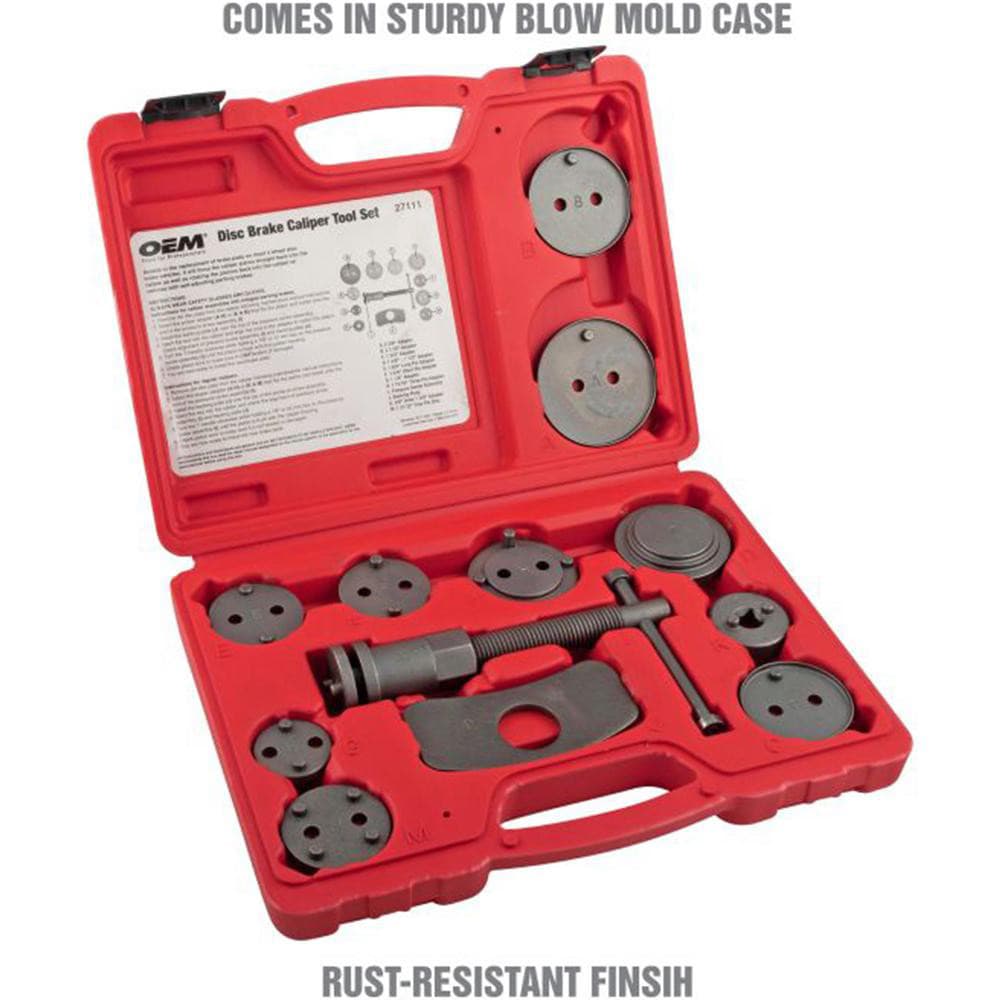 Oemtools 27111 disc brake best sale tool set