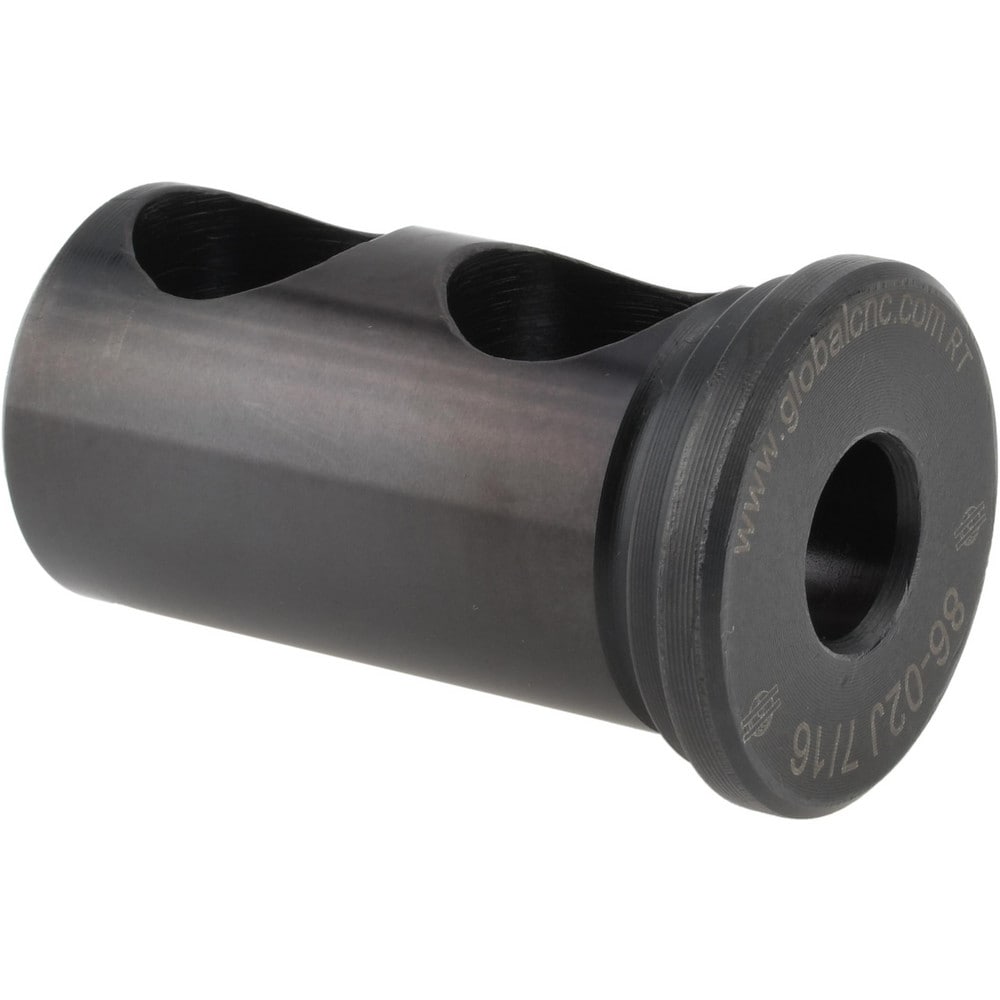 Rotary Tool Holder Bushing: Type J, 7/16" ID, 1" OD, 1-3/4" Length Under Head