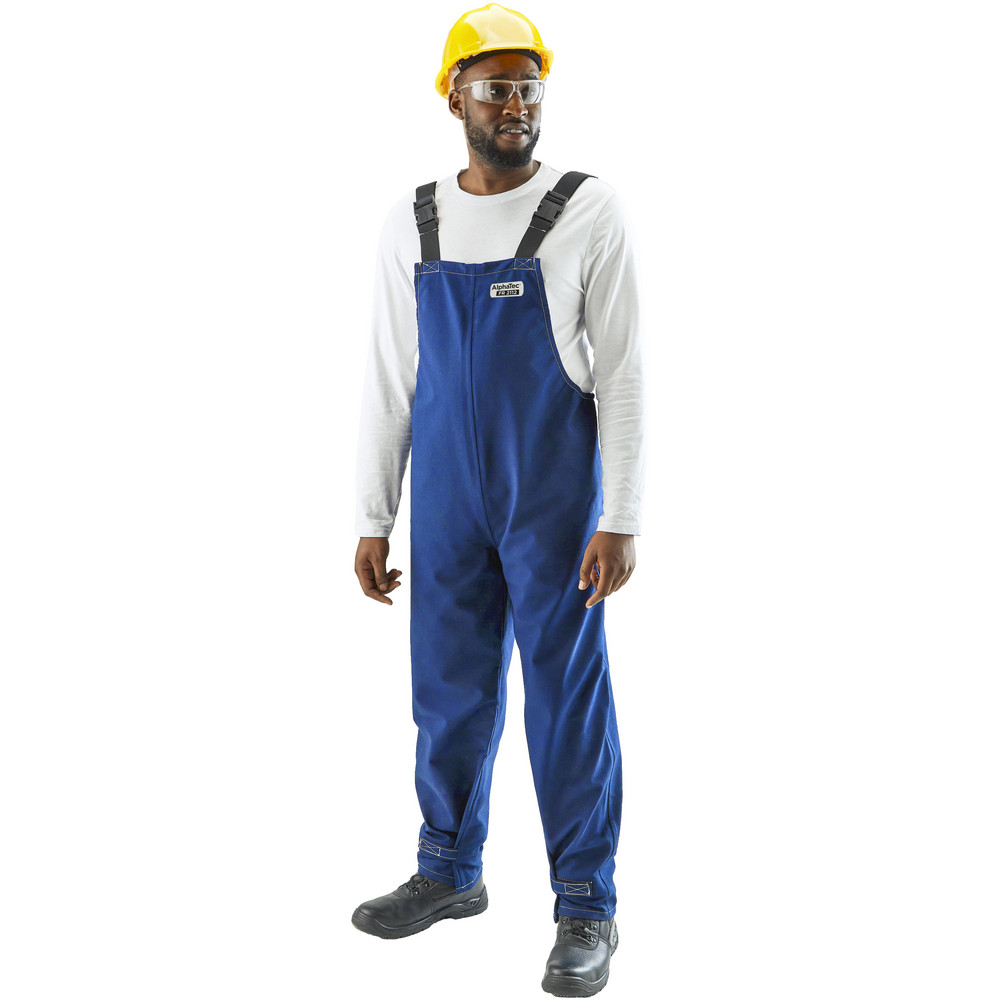 Rain & Chemical Wear; Garment Style: Overalls ; Protection Type: Chemical ; Size: X-Large ; Color: Blue ; Material: Nomex ; Garment Type: Chemical-Resistant