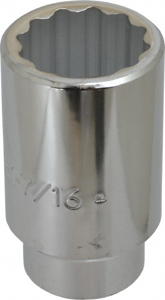 PROTO J5346 Deep Hand Socket: 1-7/16" Socket, 12-Point Image