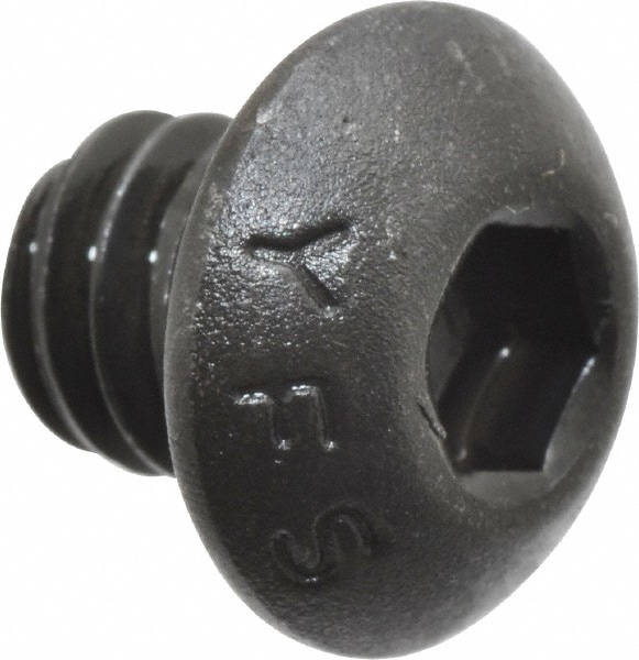 Value Collection 701118PR Socket Cap Screw: 1/4-20 x 1/4, Alloy Steel, Black Oxide Finish Image