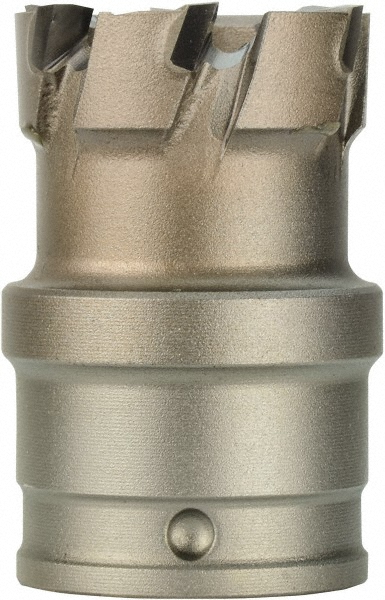 Annular Cutter: 3/4" Dia, 3/16" Depth of Cut, Carbide Tipped - Bright/Uncoated