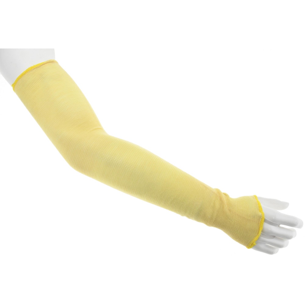 Sleeves: Size Universal, Para-Aramid, Yellow, ANSI Cut A2