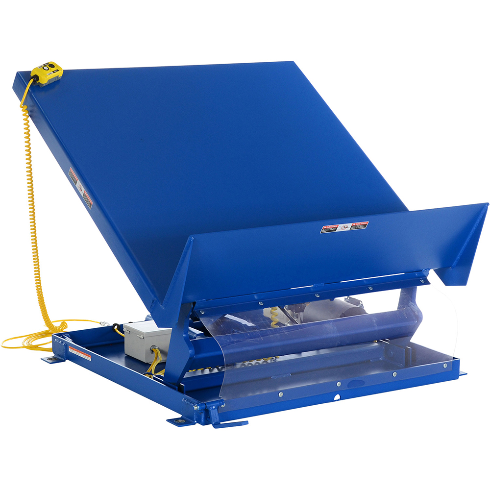 Vestil Single Scissor Lift & Tilt Table 4,000 lb Capacity, 40 ° Tilt