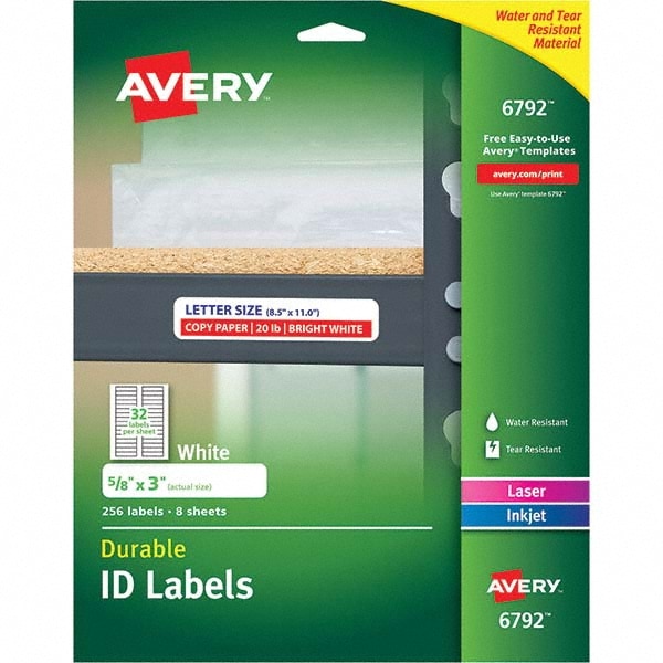 AVERY - Pack of (256), 5/8