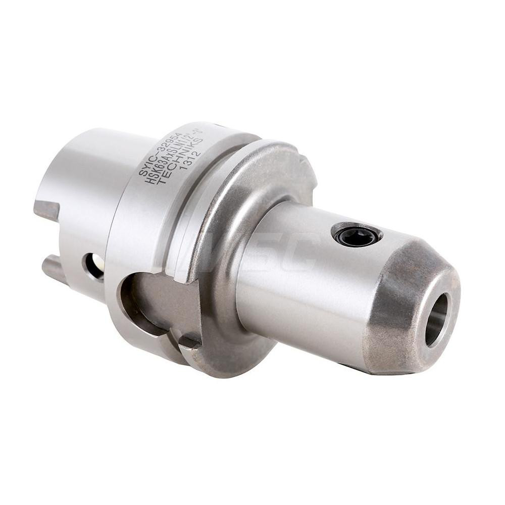 Techniks End Mill Holder HSK63F Taper Shank, 3/4" Hole MSC