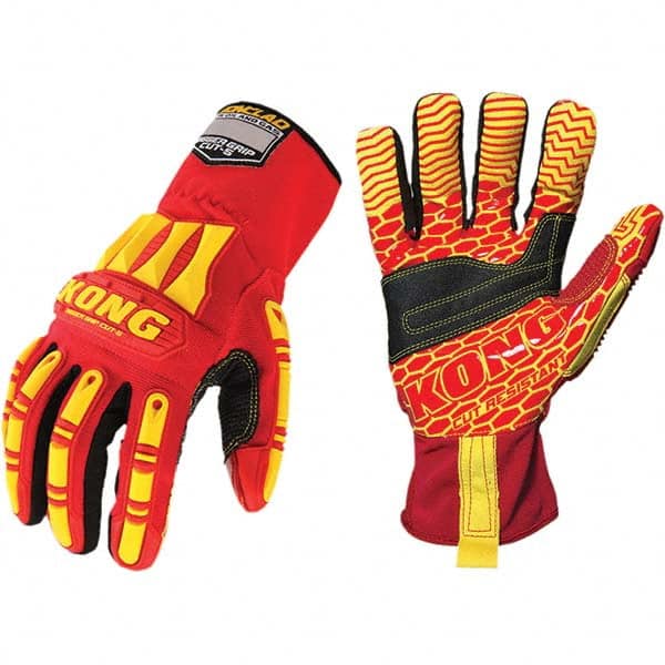 Cut-Resistant Gloves: Size Small, ANSI Cut A5, ANSI Puncture 5, Silicone