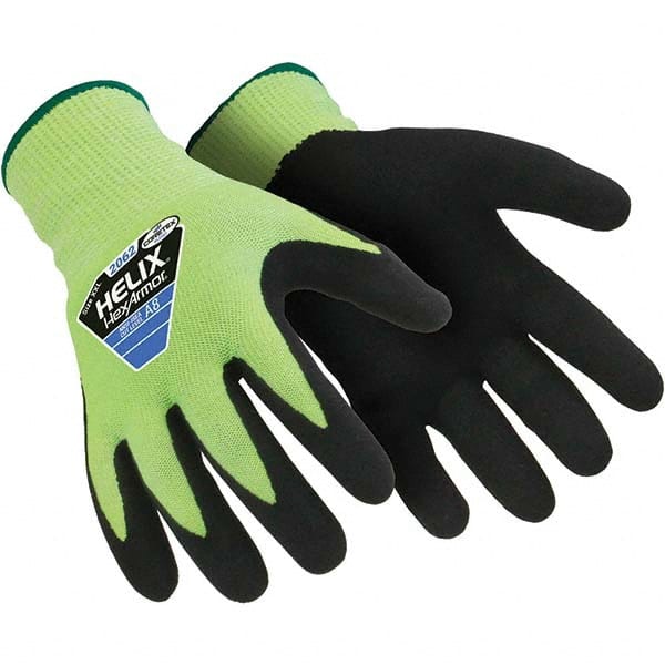 HexArmor. 2062-S (7) Cut & Puncture-Resistant Gloves: Size S, ANSI Cut A9, ANSI Puncture 5, Nitrile, HPPE 