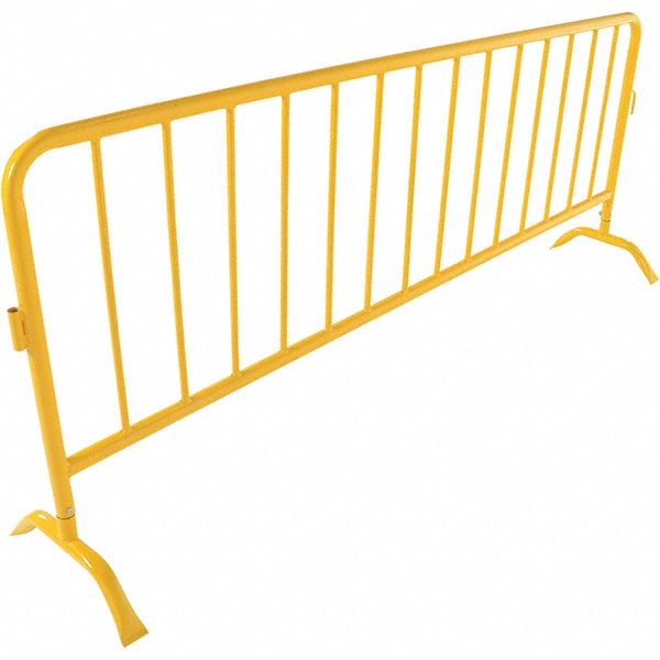 Vestil Railing Barriers; Type Barricades; Material Steel; Color