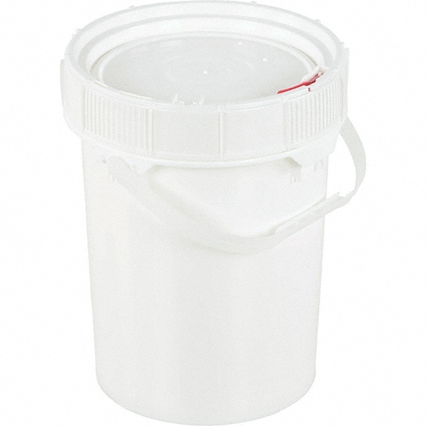 3.5gal Black Steel Open Head Buckets (Lid Not Included) - Black