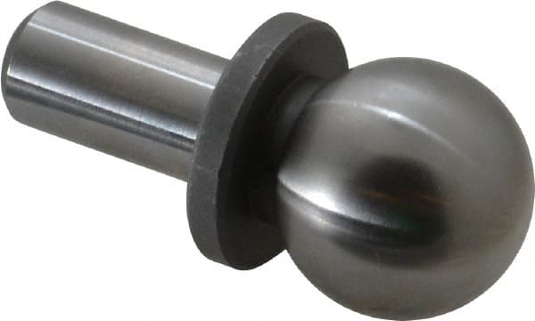 Jergens 29045 Shoulder Tooling Ball: Inspection, 3/4" Ball Dia, 3/8" Shank Dia, Slip-Fit 