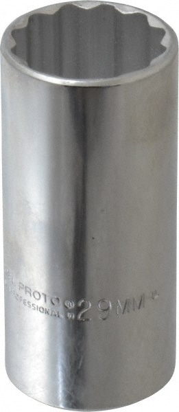 PROTO J5329M Deep Hand Socket: 29 mm Socket, 12-Point Image