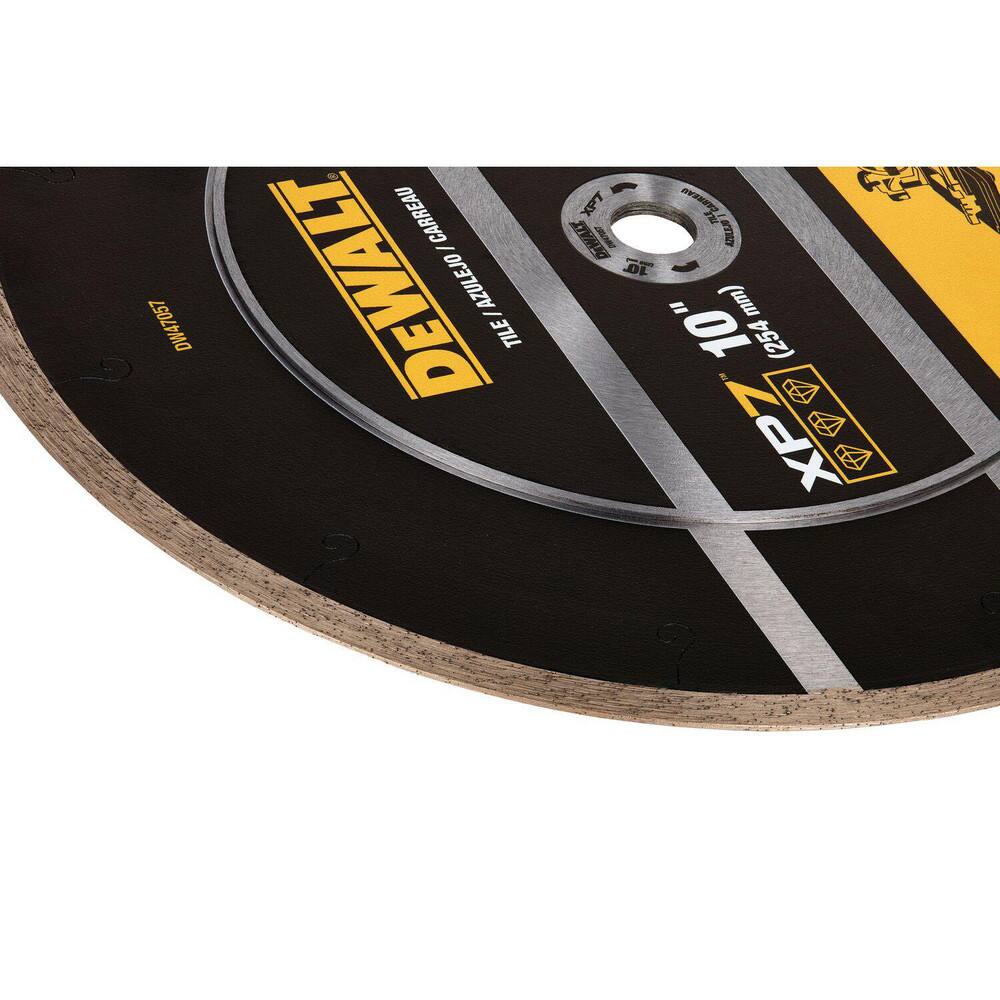 Wet & Dry-Cut Saw Blades; Blade Diameter (Inch): 10in ; Blade Material: Diamond-Tipped ; Blade Thickness (Decimal Inch): 0.0480 ; Arbor Hole Diameter (Inch): 5/8" ; Number of Teeth: Continuous Edge ; Arbor Style: Round