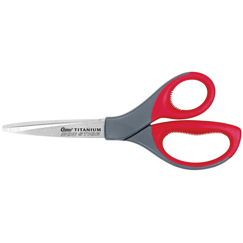 Scissors & Shears; Blade Material: Stainless Steel ; Application: General Purpose ; Cutting Length: 3.5in ; Length of Cut (Inch): 4-1/2 ; Handle Type: Straight ; Handle Style: Ergonomic