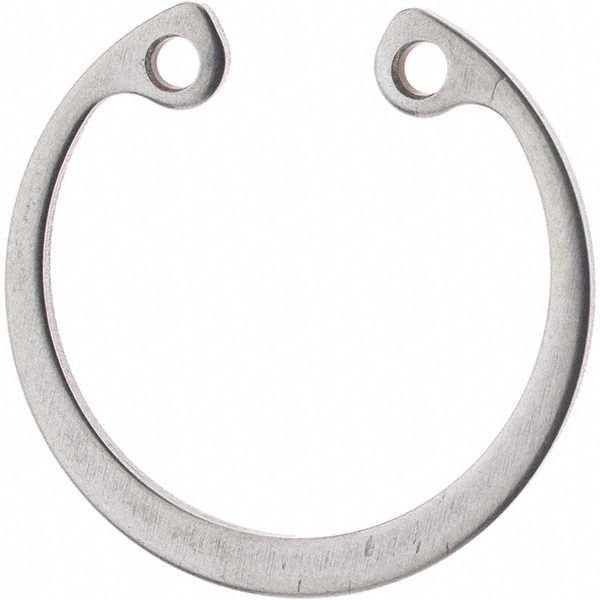 Rotor Clip 38mm Bore Diam, Stainless Steel Metric Internal Snap