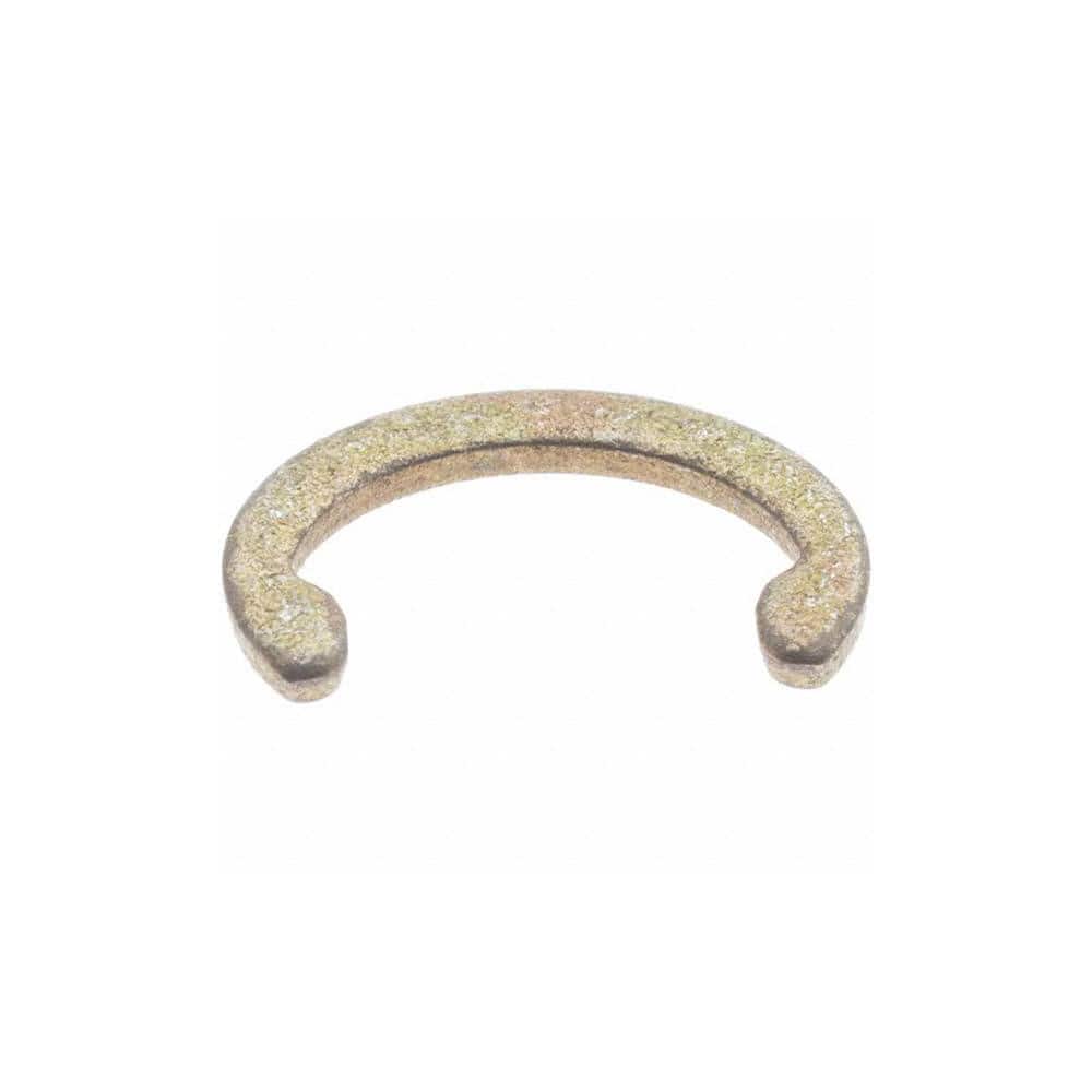 Rotor Clip - External C Style Retaining Ring: 0.276″ Groove Dia, 5/16″ Shaft  Dia, 1060-1090 Spring Steel, Zinc Dichromate Finish - 99622177 - MSC  Industrial Supply
