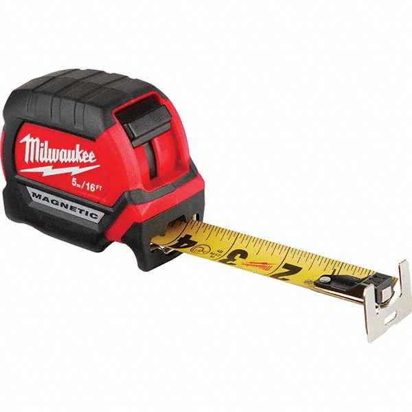 Milwaukee Tool 16' x 1" Yellow/Black Blade Tape Measure 99621468