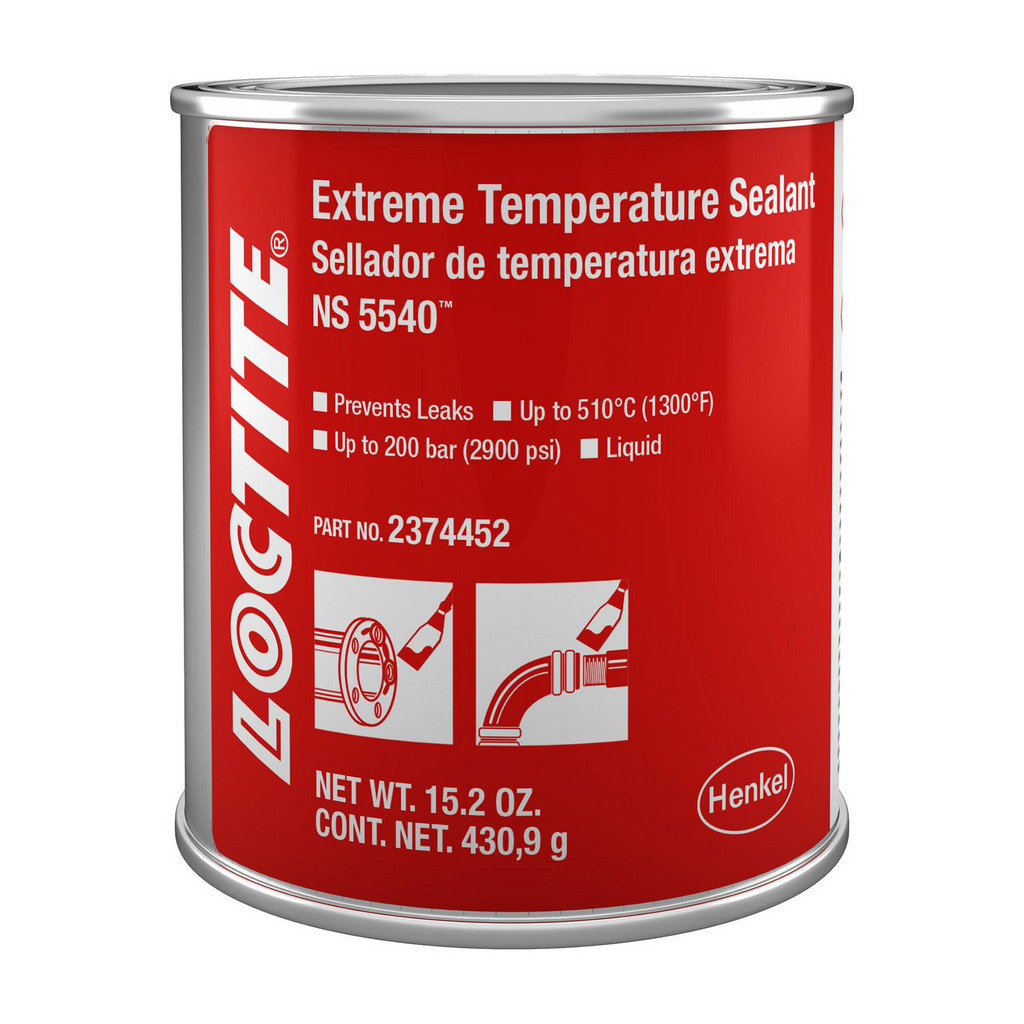 Liquid High Temperature Sealant, 473 mL, Brown, Temp Range 59 Degrees  to 86 Degrees F