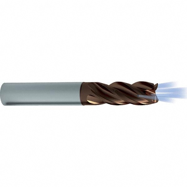 Guhring 9068750095200 Corner Chamfer End Mill: 0.375" Dia, 4 Flute, 0.004" Chamfer Width, Solid Carbide Image