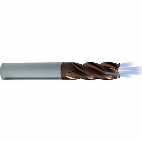 Guhring 9068750063500 Corner Chamfer End Mill: 4 Flute, 0.002" Chamfer Width, Solid Carbide Image