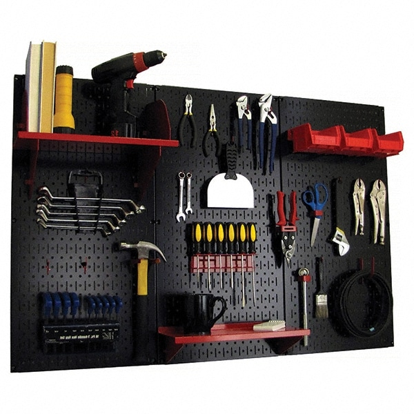 Wall Control - 48 x 32″ Metal Pegboard Kit - 99662801 - MSC