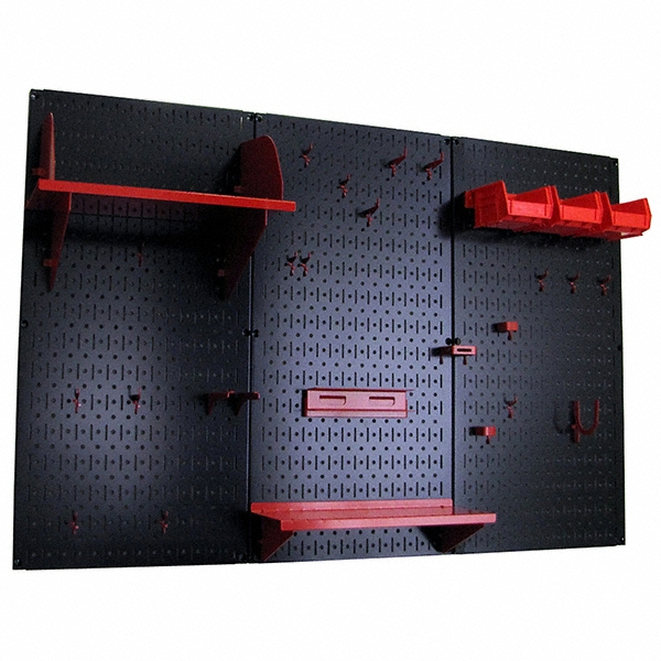 Wall Control 48 x 32" Metal Pegboard Kit 99662801 MSC Industrial
