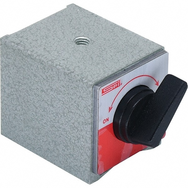 SPI MS160712120 Magnetic Indicator Base: 60 mm Base Length, 50 mm Base Width, 55 mm Base Height 