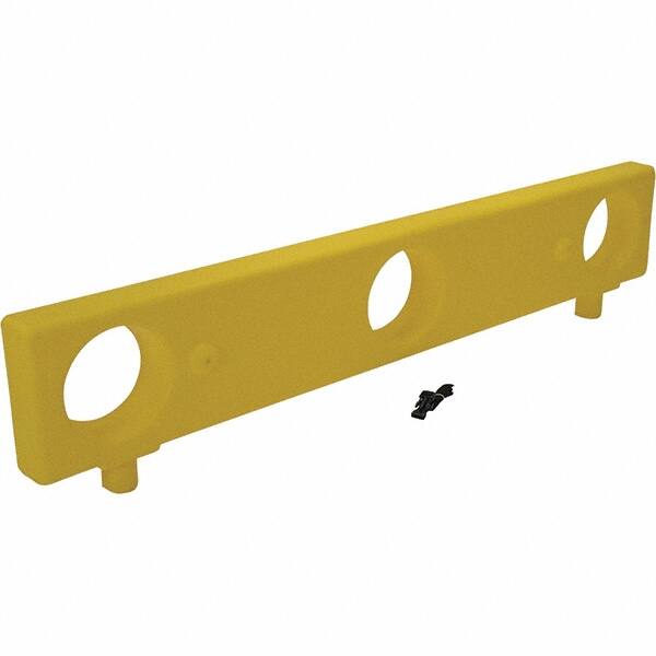 Barrier Parts & Accessories; Accessory Type: Barricade Extentions ; Material: Polyethylene ; Overall Length: 70in