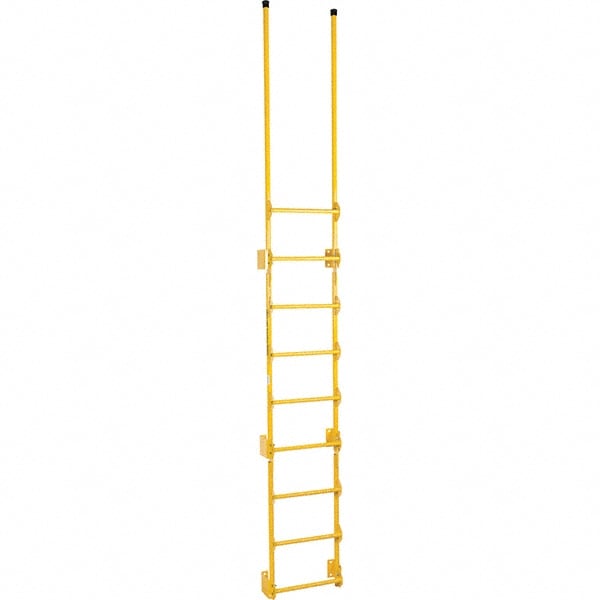 Vestil - Steel Wall Mounted Ladder: 149-1/2