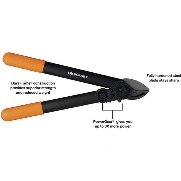 Fiskars Loppers, Hedge Shears & Pruners; Type Lopper ; Style Anvil