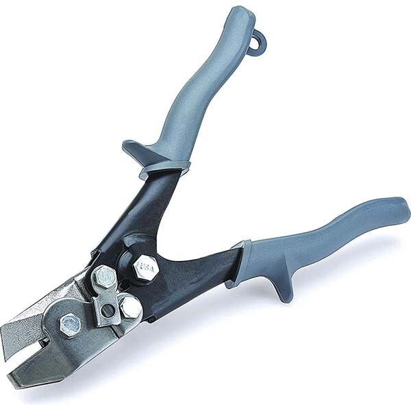 Seamers & Crimpers For HVAC; Tool Type: Hand Notcher ; Overall Length (Inch): 8-3/4 ; Jaw Depth: 13/16 (Inch)