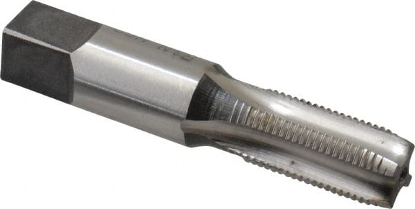 Reiff & Nestor 47050 1/8-28 G(BSP) Plug Bright High Speed Steel 4-Flute British Standard Pipe Tap 
