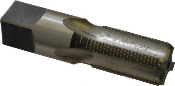 Reiff & Nestor 47055 3/8-19 G(BSP) Bottoming Bright High Speed Steel 4-Flute British Standard Pipe Tap 