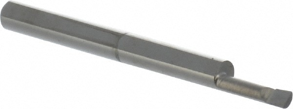 Scientific Cutting Tools B080300 Boring Bar: 0.08" Min Bore, 0.3" Max Depth, Right Hand Cut, Submicron Solid Carbide Image