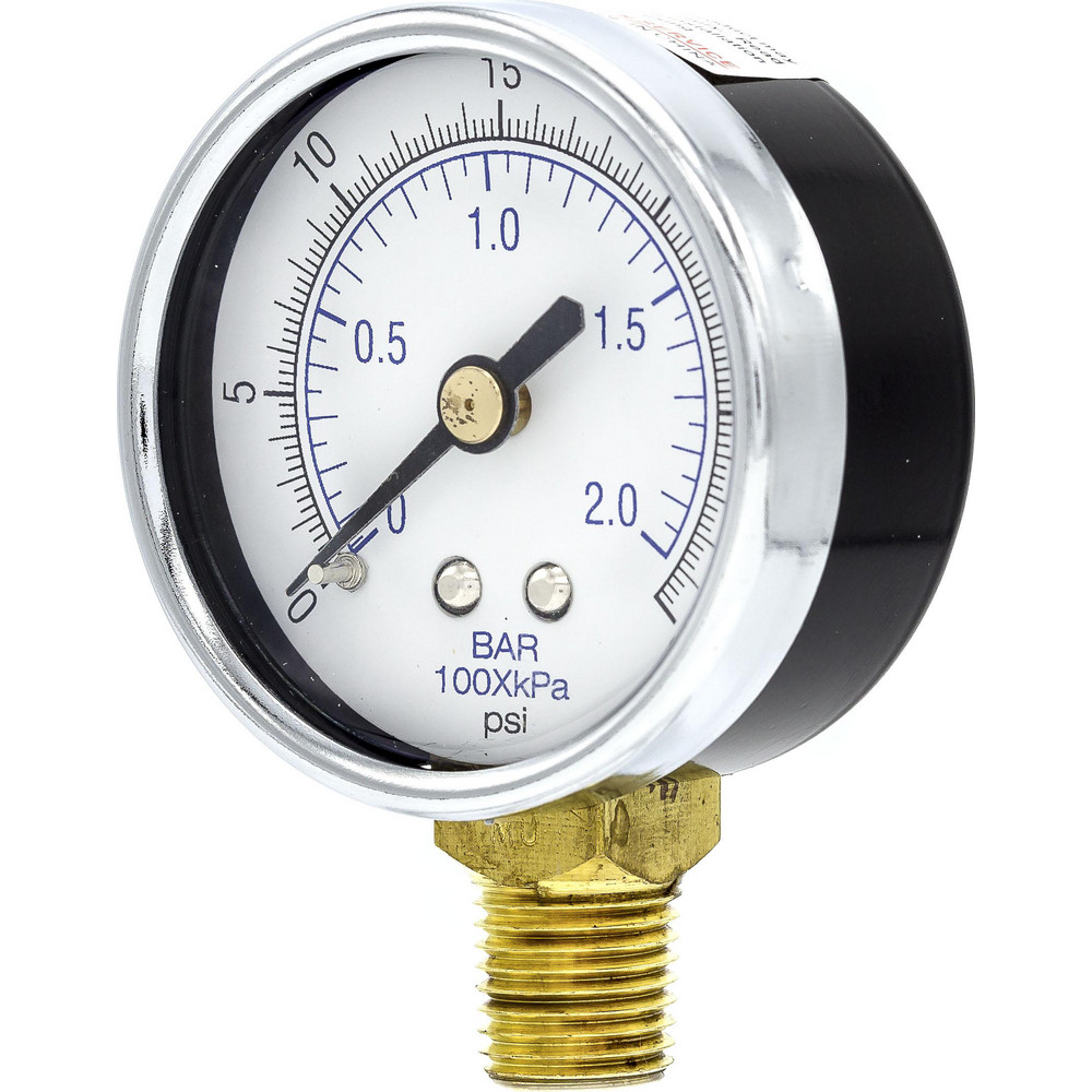 PIC Gauges Pressure Gauges; Gauge Type Utility Gauge; Scale Type