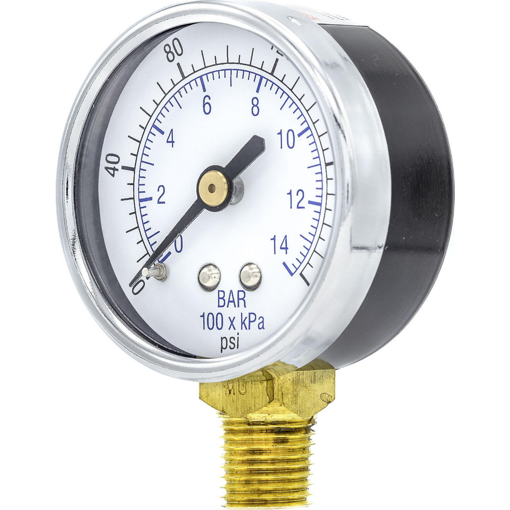 PIC Gauges Pressure Gauges; Gauge Type Utility Gauge; Scale Type