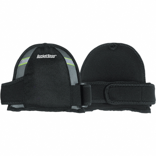 Bucket Boss Knee Pad 1 Strap, Polyester Cap, Hook & Loop Closure