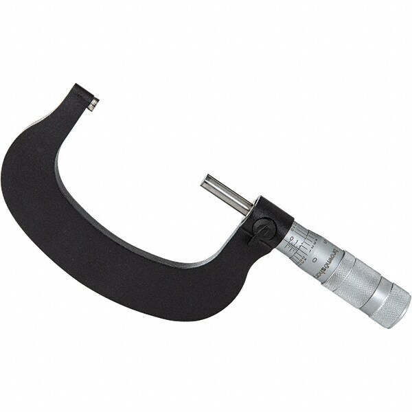 Mechanical Outside Micrometer: 3" Range, 0.0001" Graduation