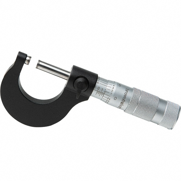 TESA Brown & Sharpe 180070 Mechanical Outside Micrometer: 1" Range, 0.0001" Graduation Image