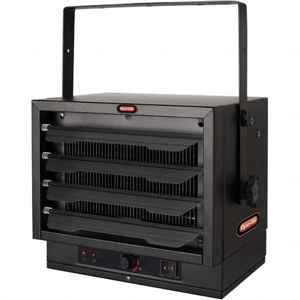 Electric Garage Heater: 25589 Btu/h Heating Capacity, Three Phase, 240V