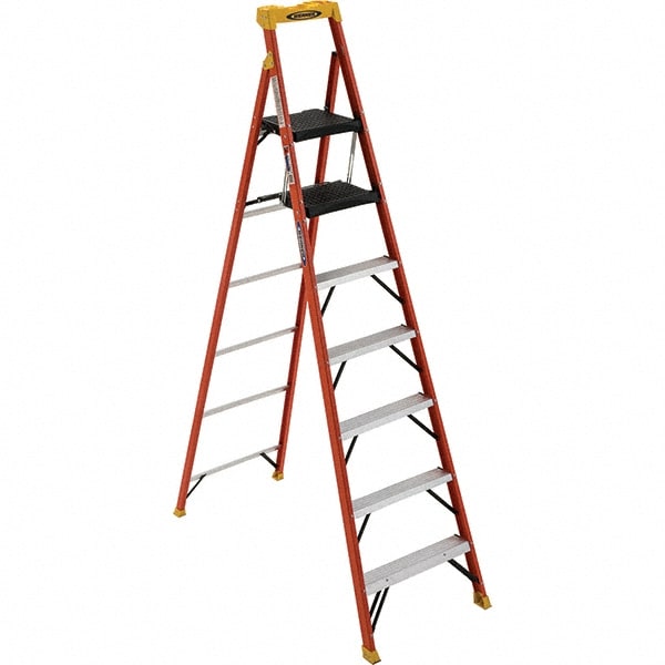 Werner - Step Ladders; Type: Step Ladder ; Height (Feet): 7'6 ...