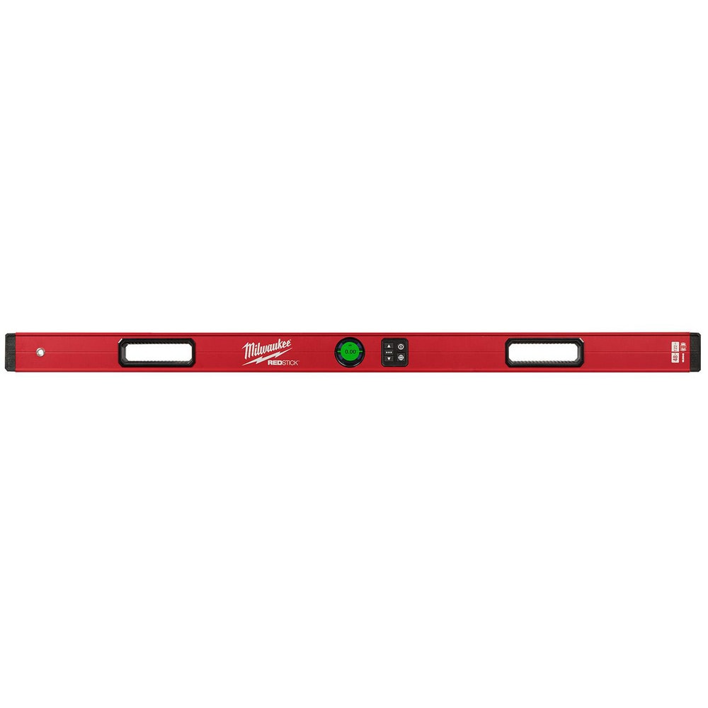 Box Beam, I-Beam & Torpedo Levels; Level Type: Digital ; Vial Style: None ; Length (Inch): 48 ; Magnetic: No ; Accuracy: 0 degree, 90 degree/.03 degree and 1-89 degree/.10 degree ; Body Material: Aluminum