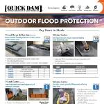 Shop QUICK DAM Outdoor Flood Protection flyer